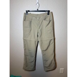 The North Face Convertible Cargo Hiking Pants Womens Short Scout Tan